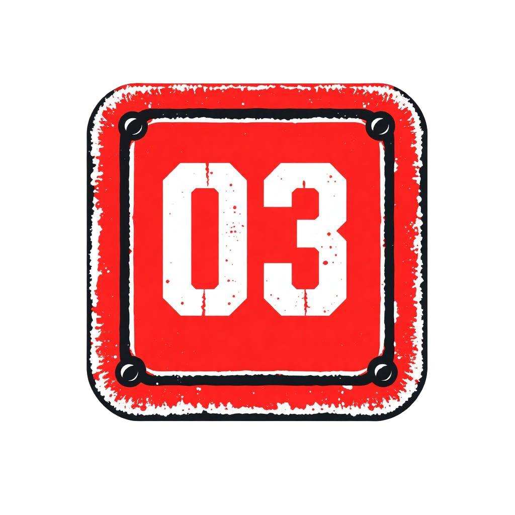 03 Sheds and Garages logo mark on black background