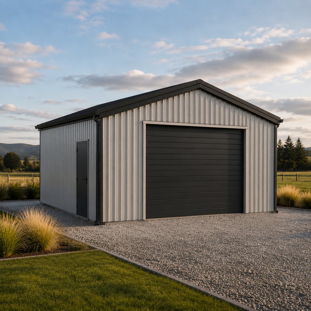 Garage kitsets from 03 Sheds and Garages